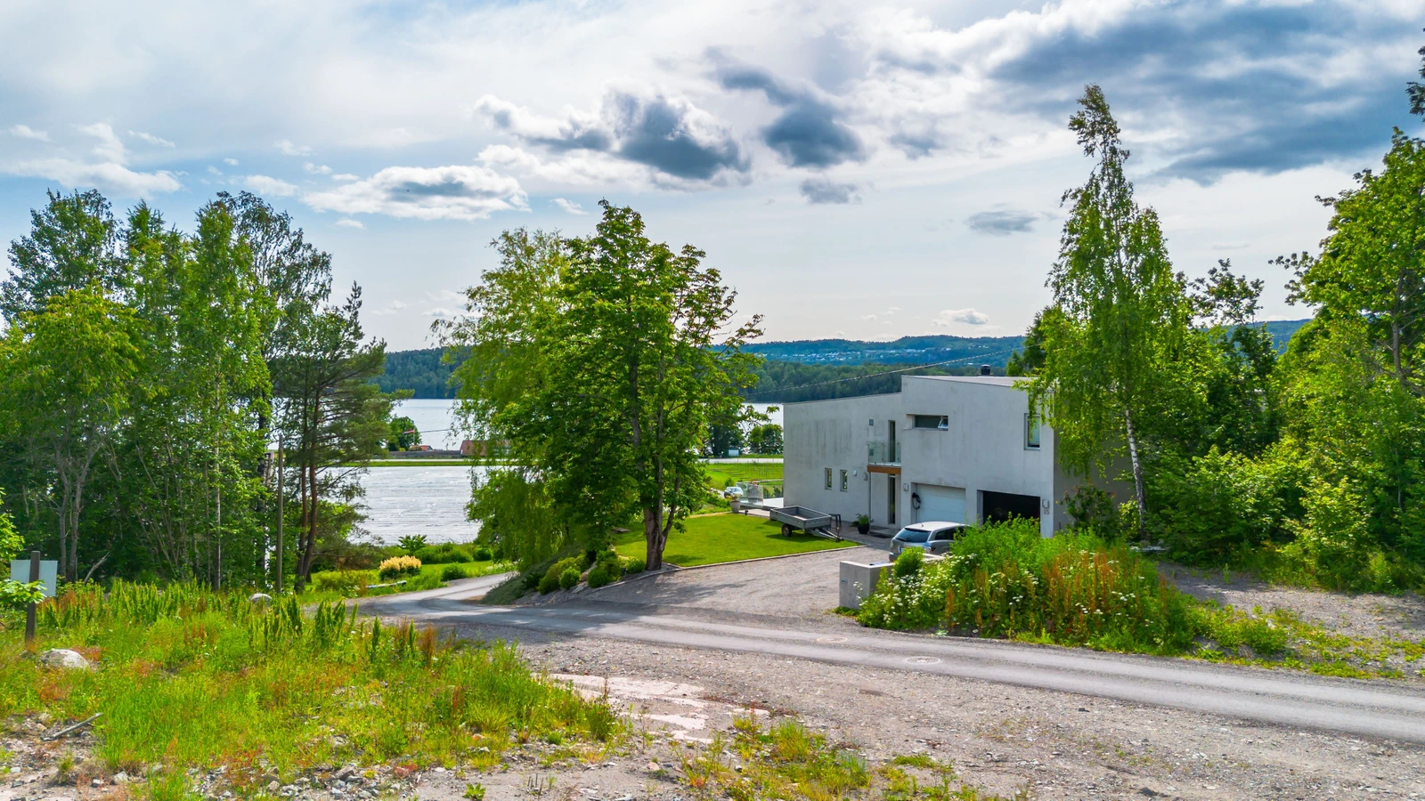 Utsikt fra tomt 2 Galleribilde