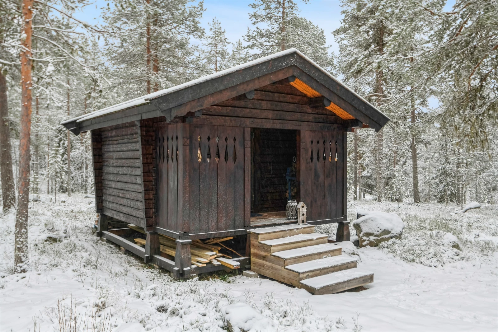 Stabbur på 12 m² - Anneks er oppført i 1984 Galleribilde