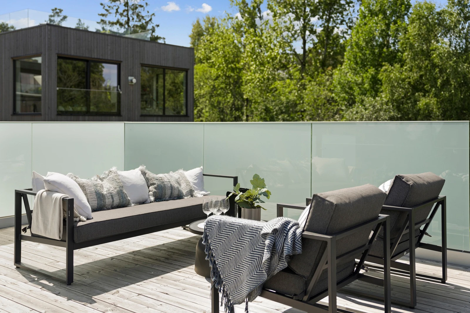 Perfekt plassering for loungemøblement. Galleribilde