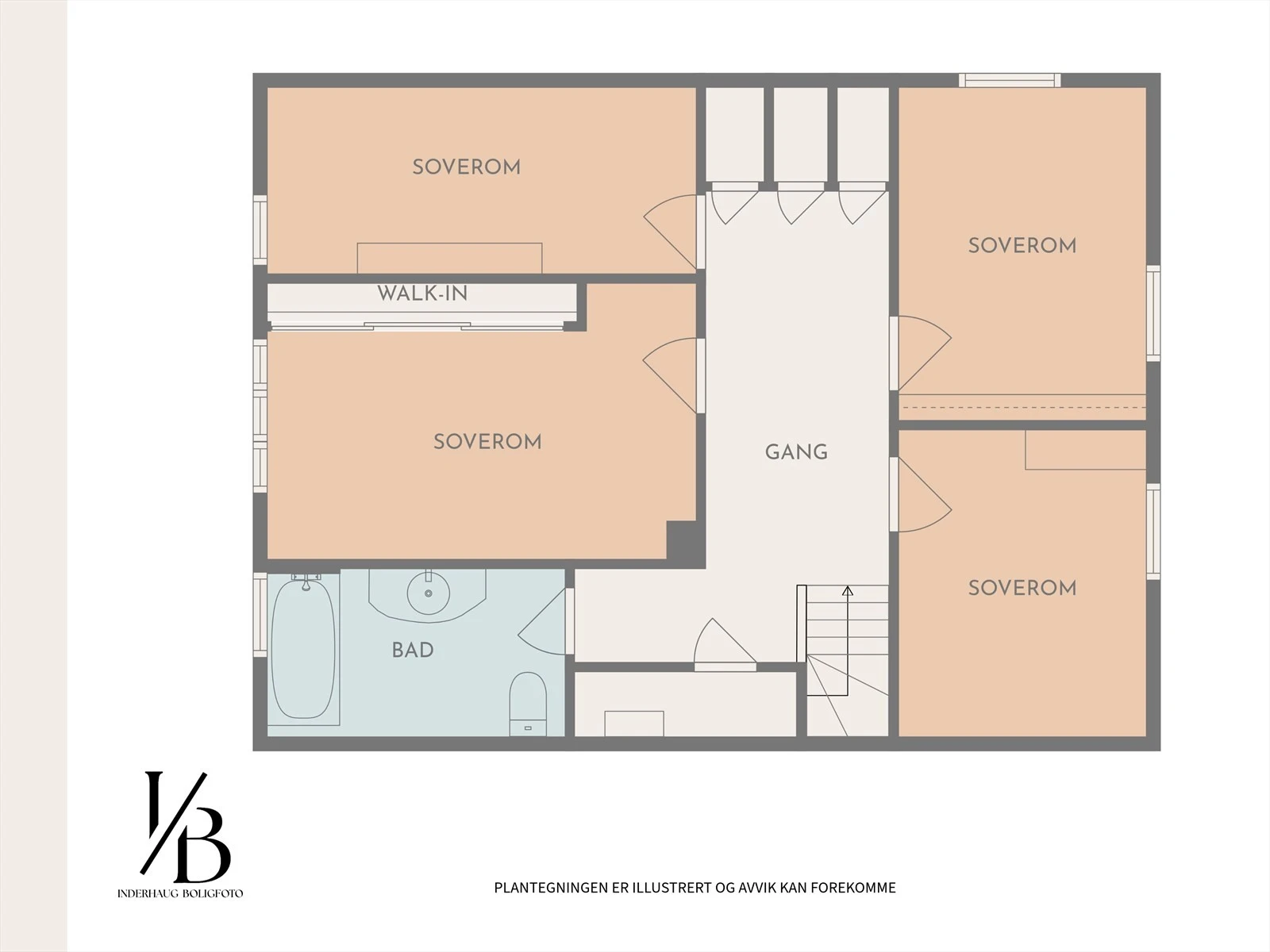 Planskisse - 2. etasje Galleribilde