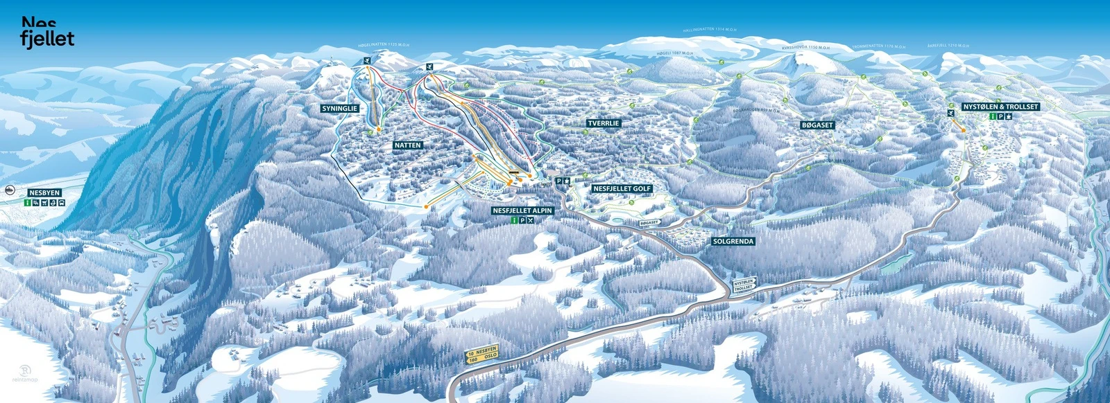 Nesfjellet Alpin Galleribilde