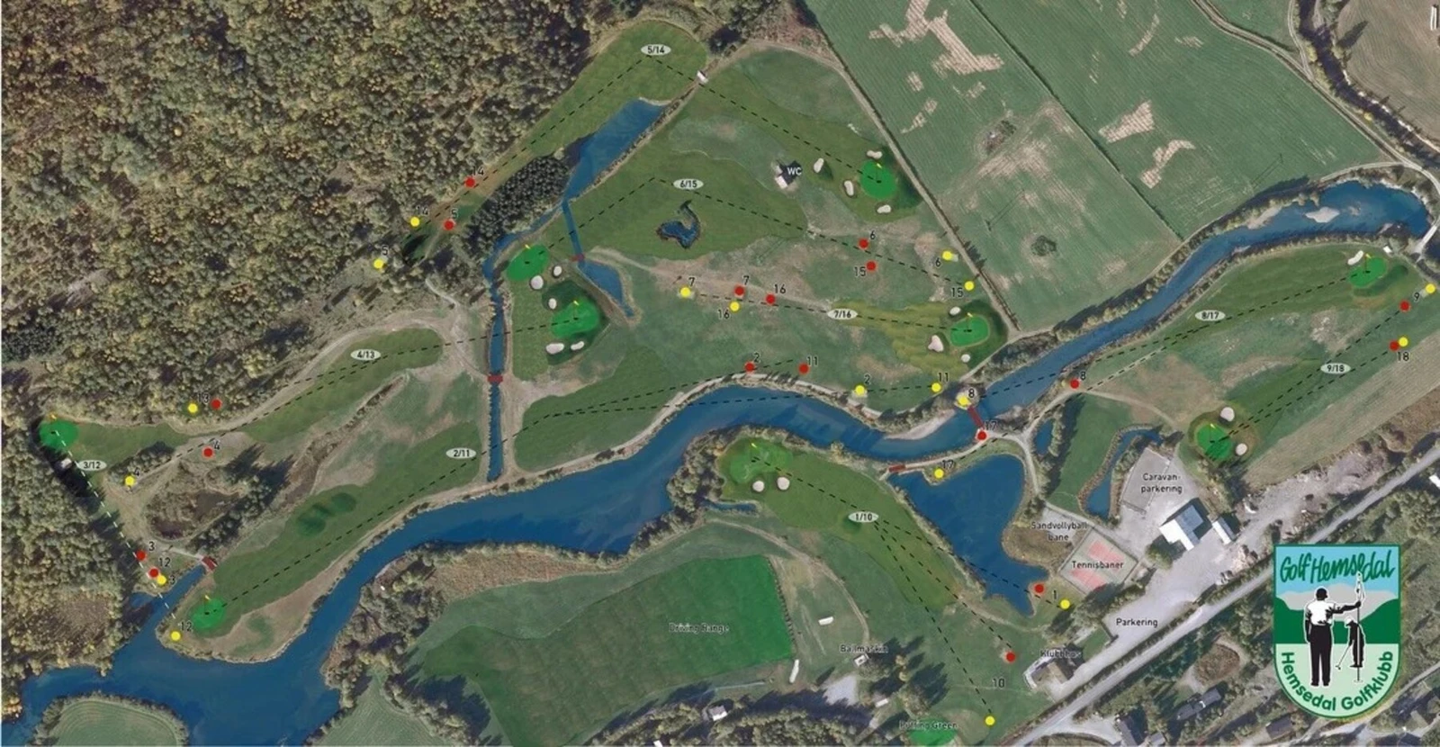 Bilde tatt fra hjemmesiden til Hemsedal Golfklubb. Galleribilde