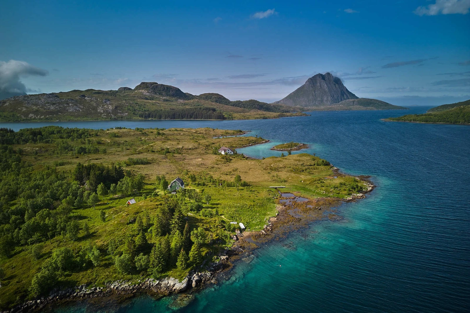 Eiendommen er på hele 13 mål. Galleribilde