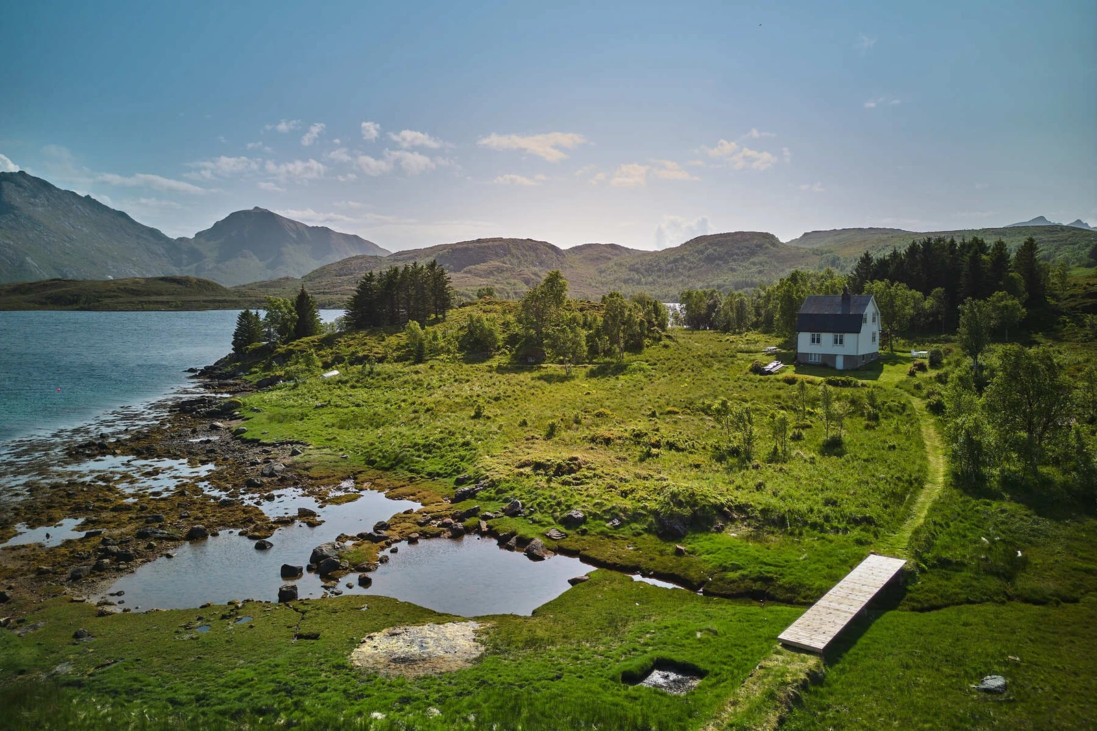 Flott plass for deg som søker en enklere tilværelse, og et sted å trekke deg tilbake. Galleribilde