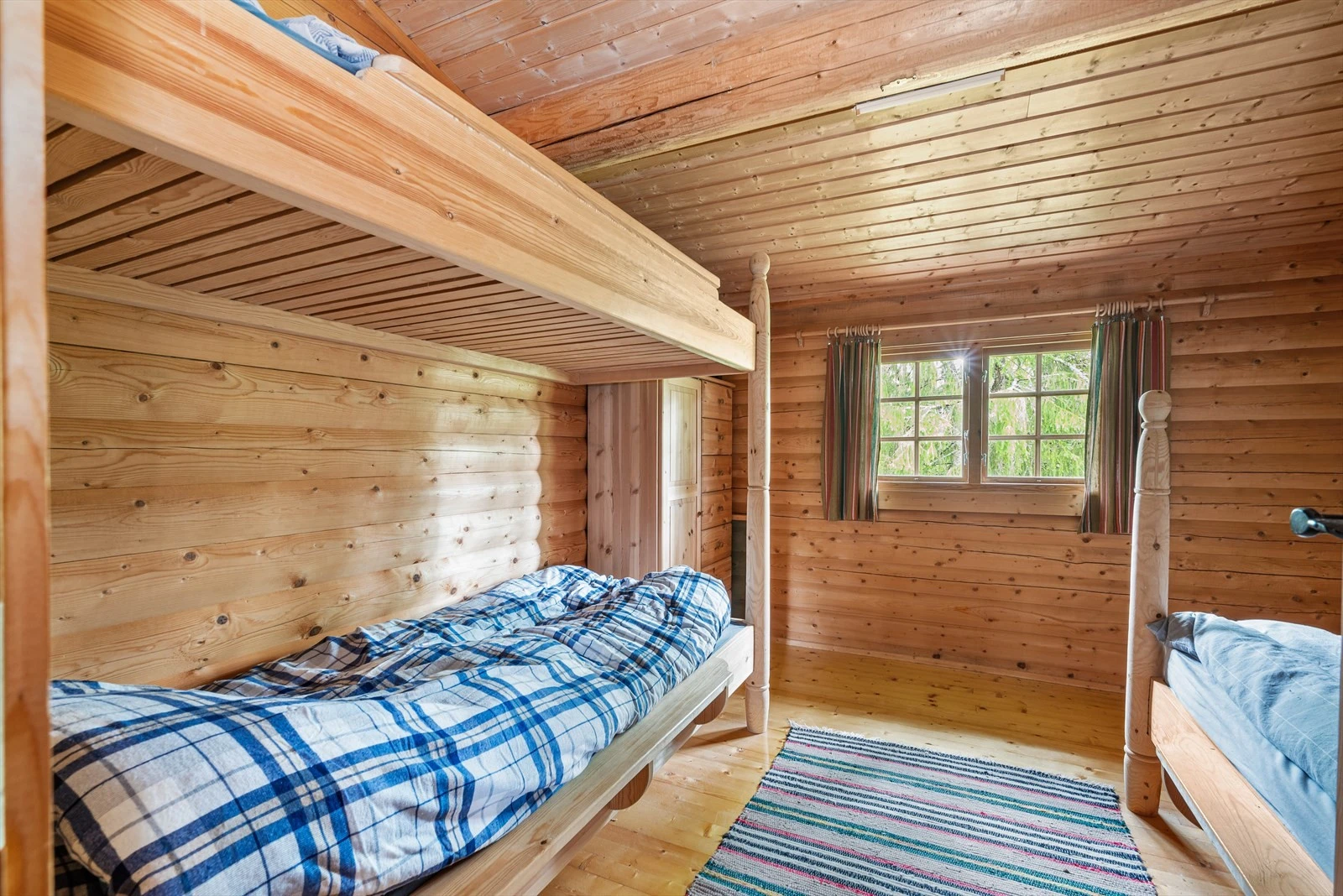 Praktisk soverom med flere soveplasser. Galleribilde