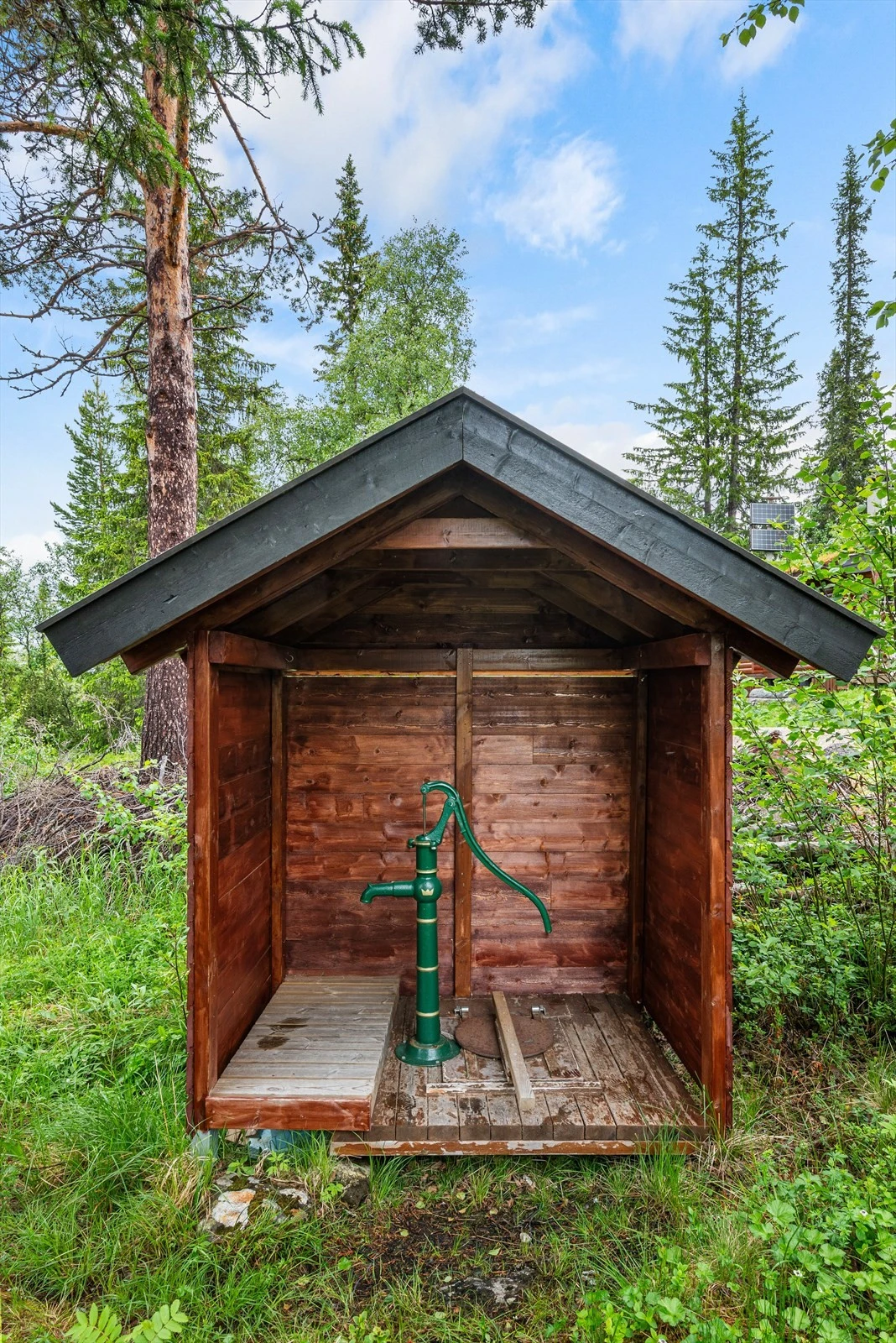 Brønnhus. Galleribilde