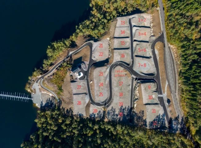 26 tomter til salgs for bolig eller fritidsbolig. Galleribilde