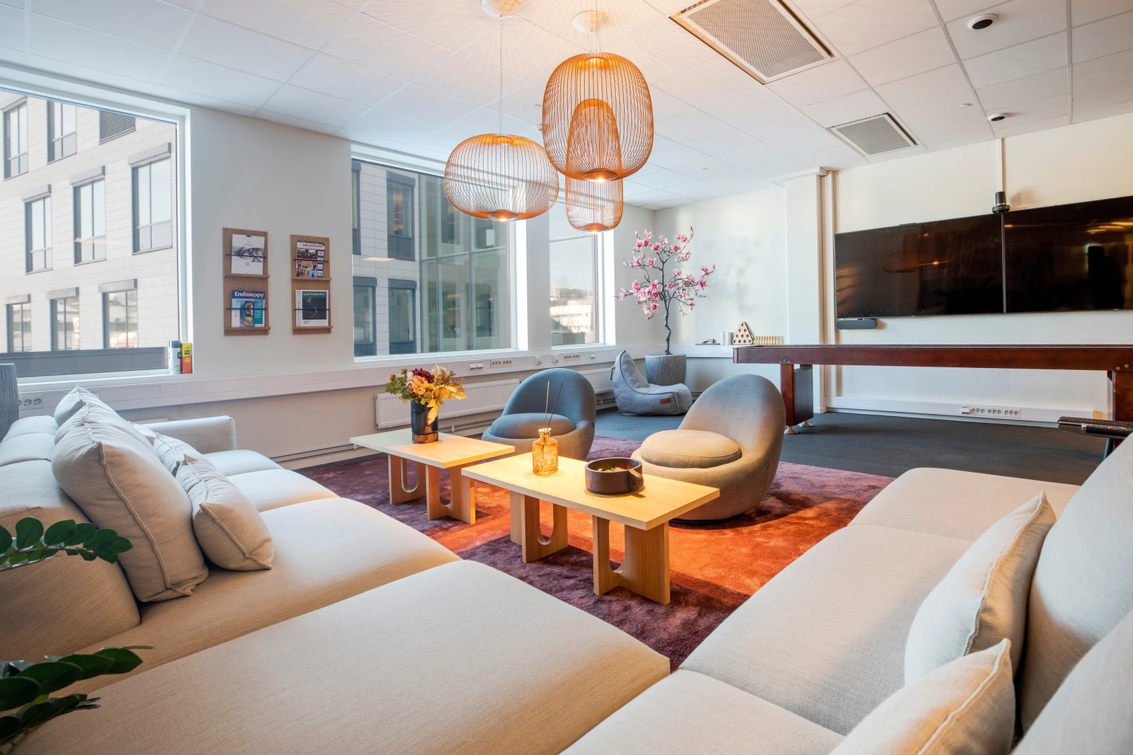 Eksempel på lounge-møblering Galleribilde