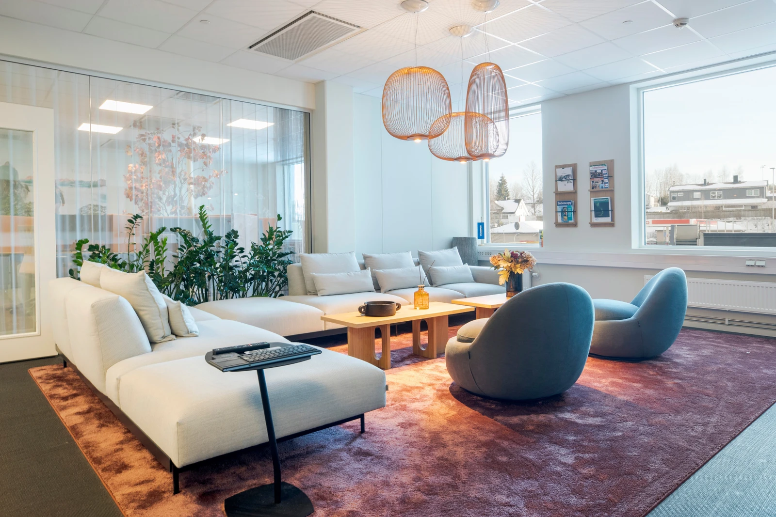 Eksempel på hva møblering kan gjøre med et lounge-område Galleribilde