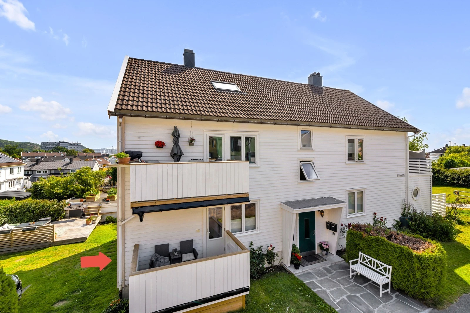 En lekker 2-roms andel med moderne standard og p-plass beliggende sentralt på Lund. Galleribilde