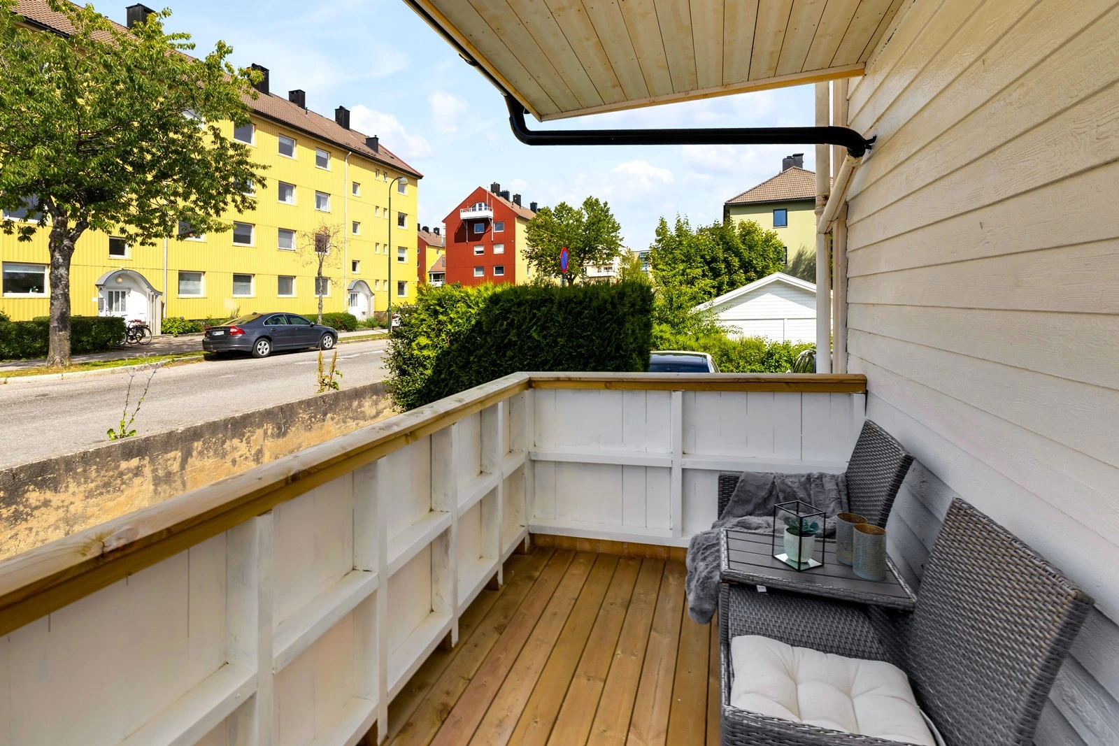 Plass til utemøbler. Galleribilde