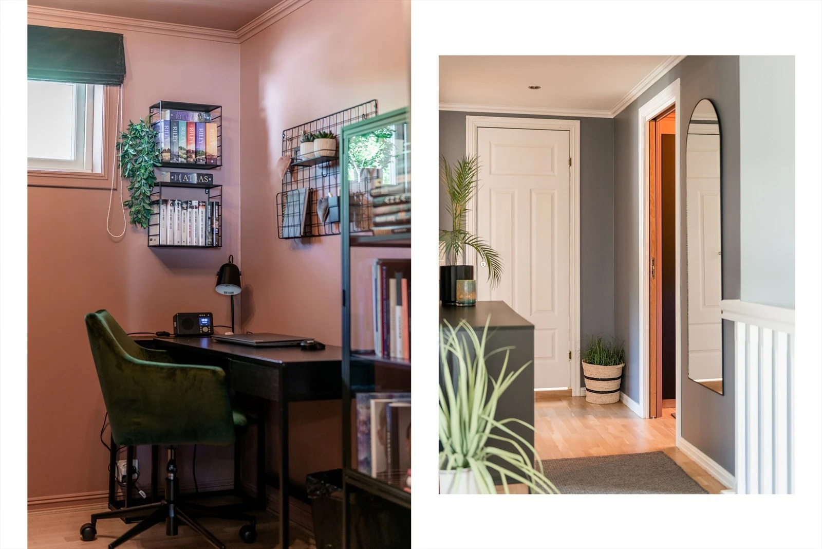 Kontoret finner man til høyre før badet. Galleribilde