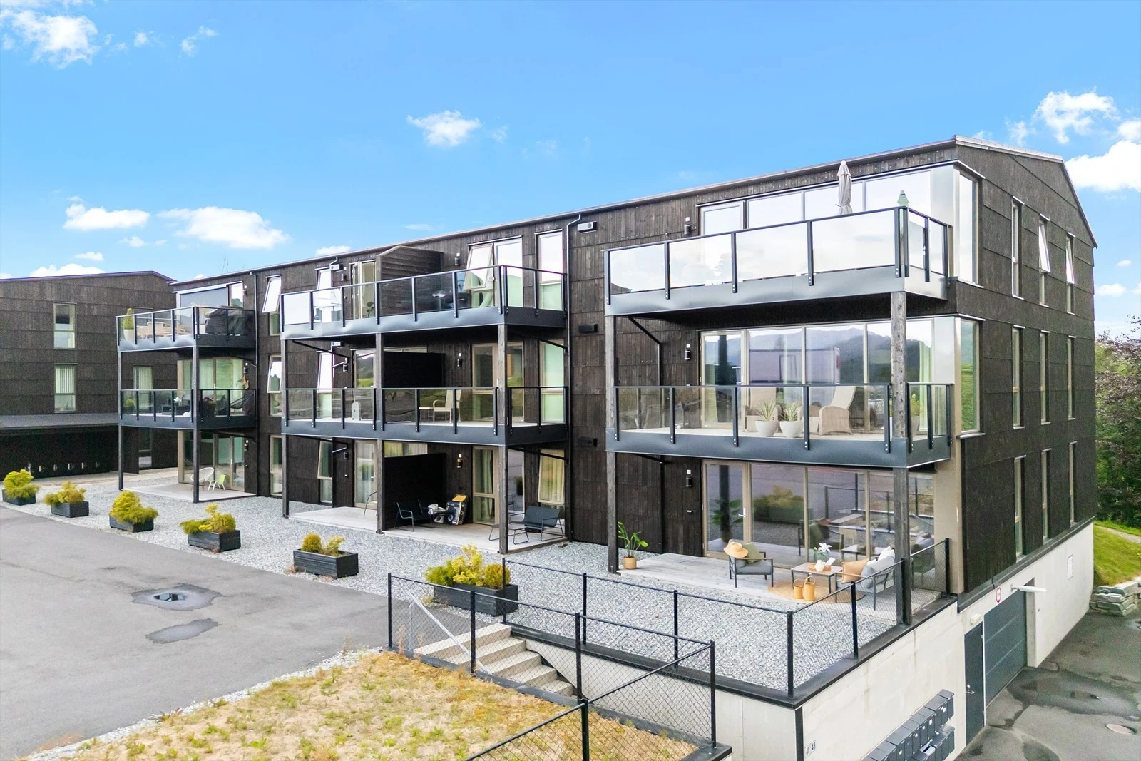 Her ligger alt til rette for et enkelt liv med alt på ett plan Galleribilde