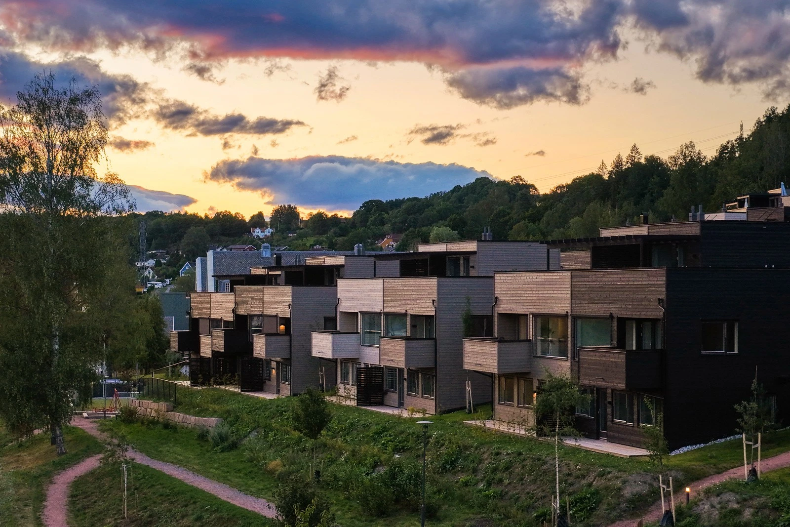 Se www.lierhageby.no for ledige boliger. Galleribilde