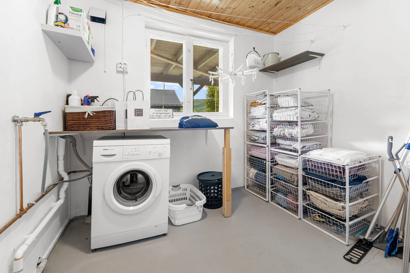 Vaskerom Galleribilde