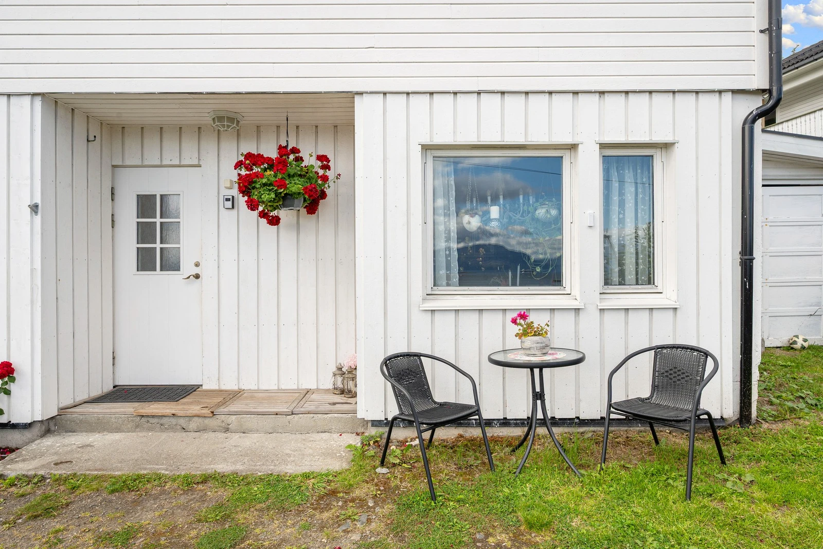 Koselig inngangsparti Galleribilde