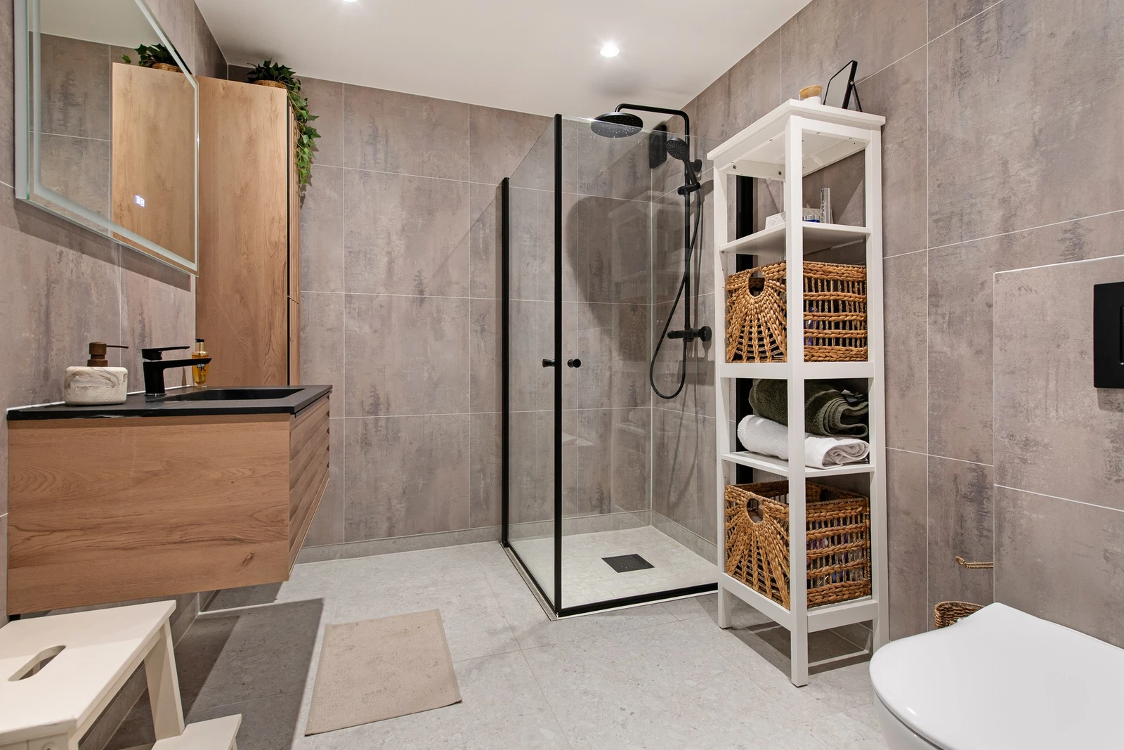 Meget delikat bad.
Badet er totalrenovert i 2023/24. Galleribilde