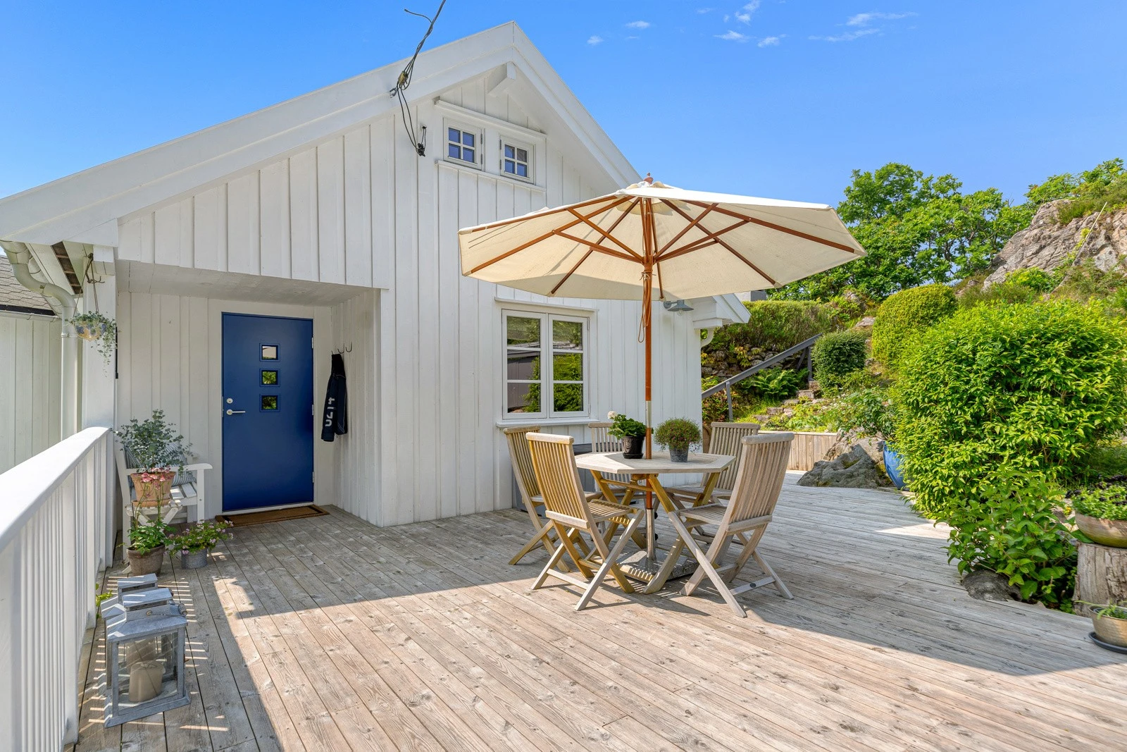 Hyggelig inngangsparti Galleribilde