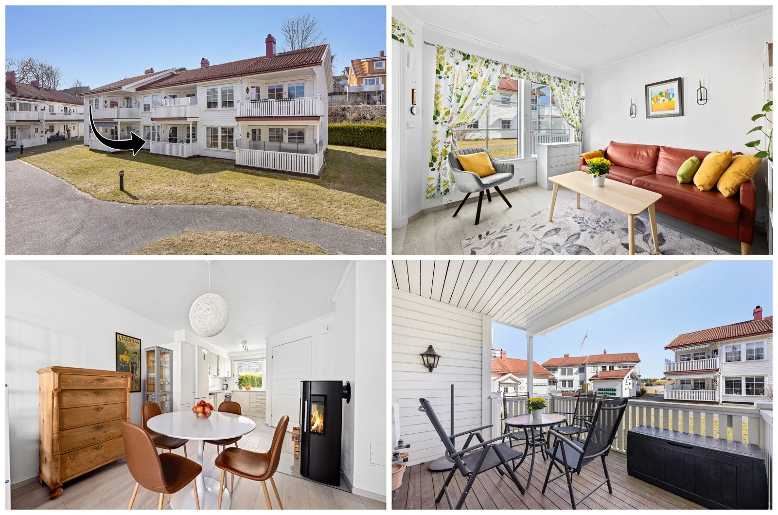 Meglerhuset & Partners Telemark v/ Eiendomsmegler MNEF Per Arne Helland har gleden av å presentere denne fine og praktiske leiligheten på Stathelle Galleribilde