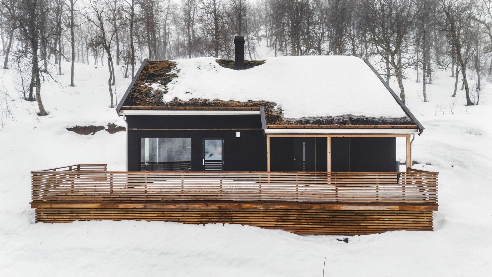 Hytten ligger nær Bråstøyl i Vlldalen. Galleribilde