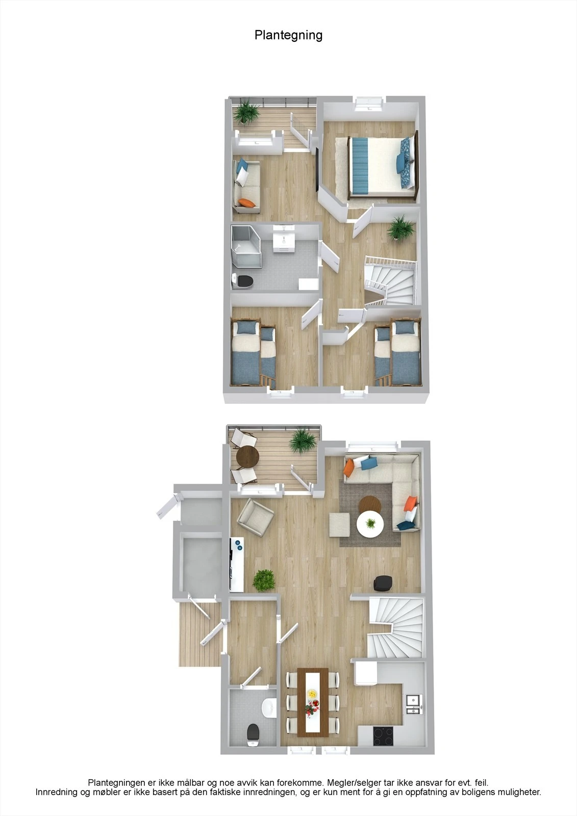 Planskisse 3D. Galleribilde