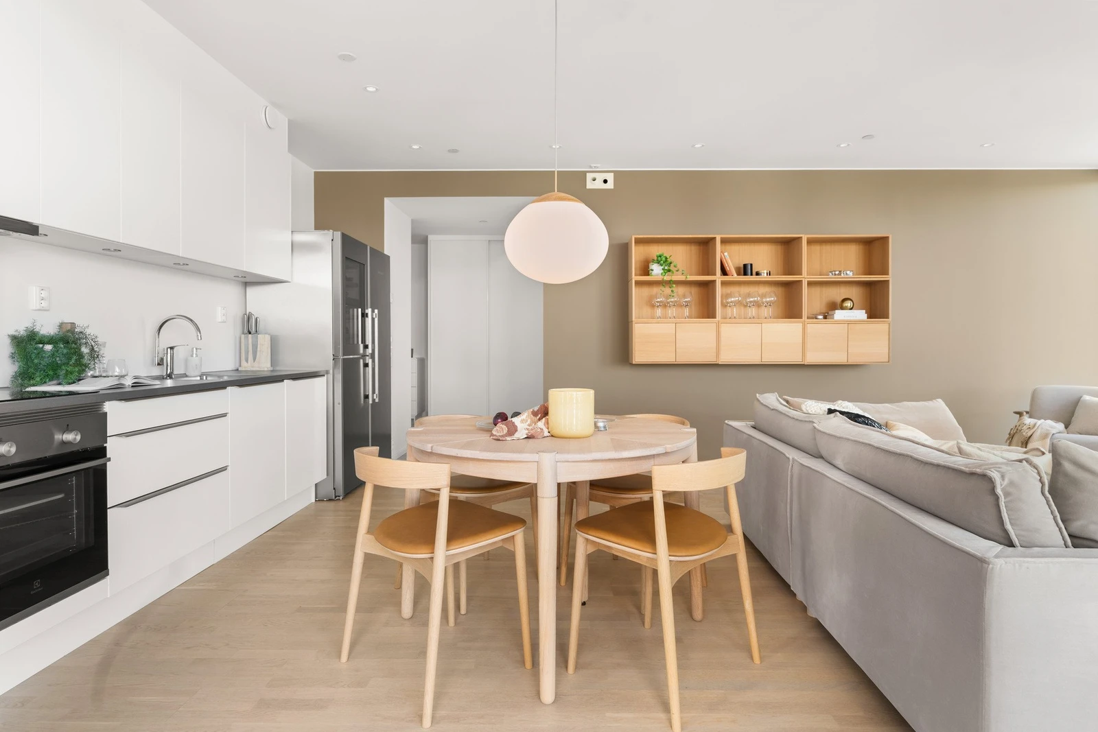 Det godt med rom for en spisesone. Galleribilde