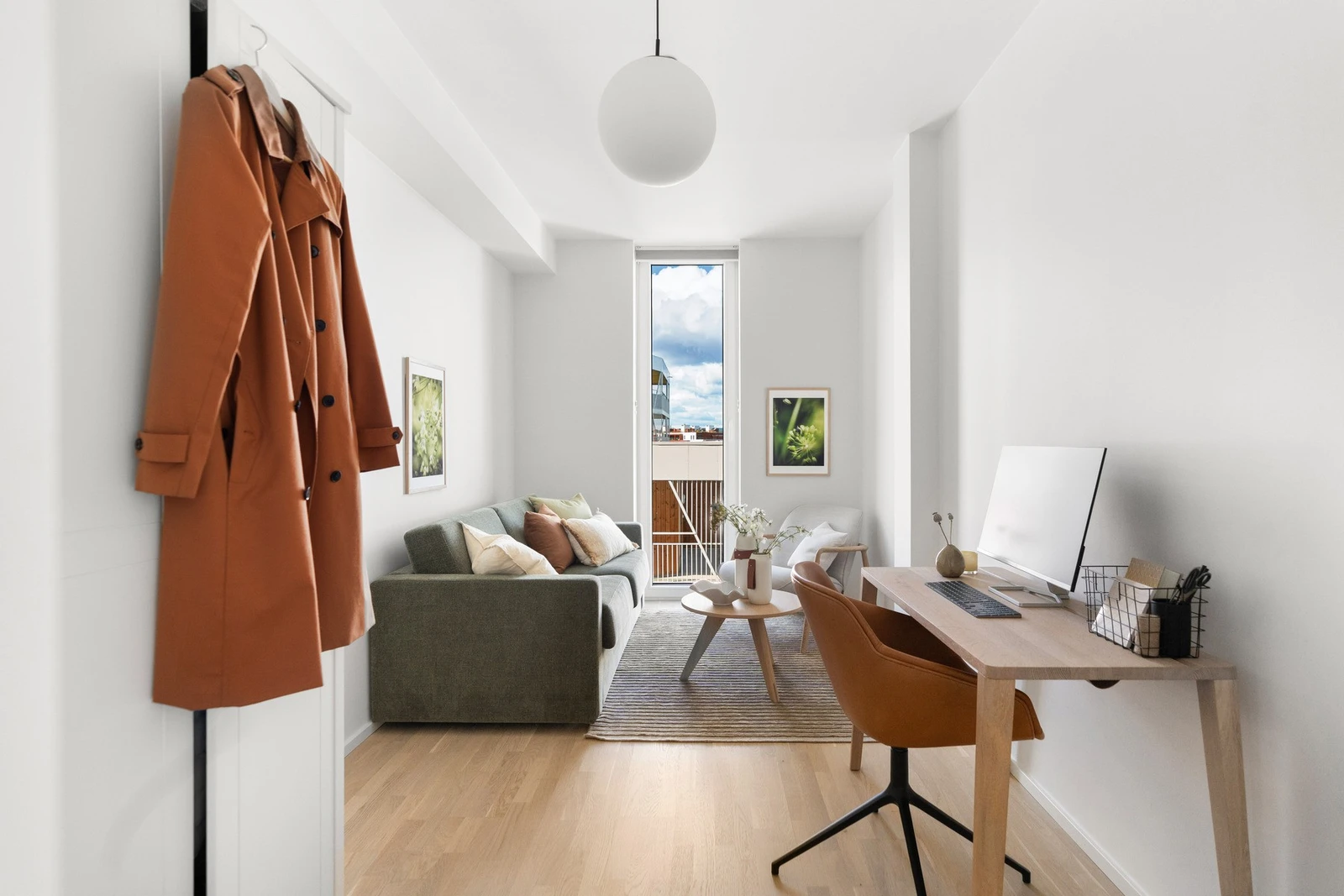 Soverom 2 passer ypperlig som et barnerom, gjesterom eller hjemmekontor. Galleribilde