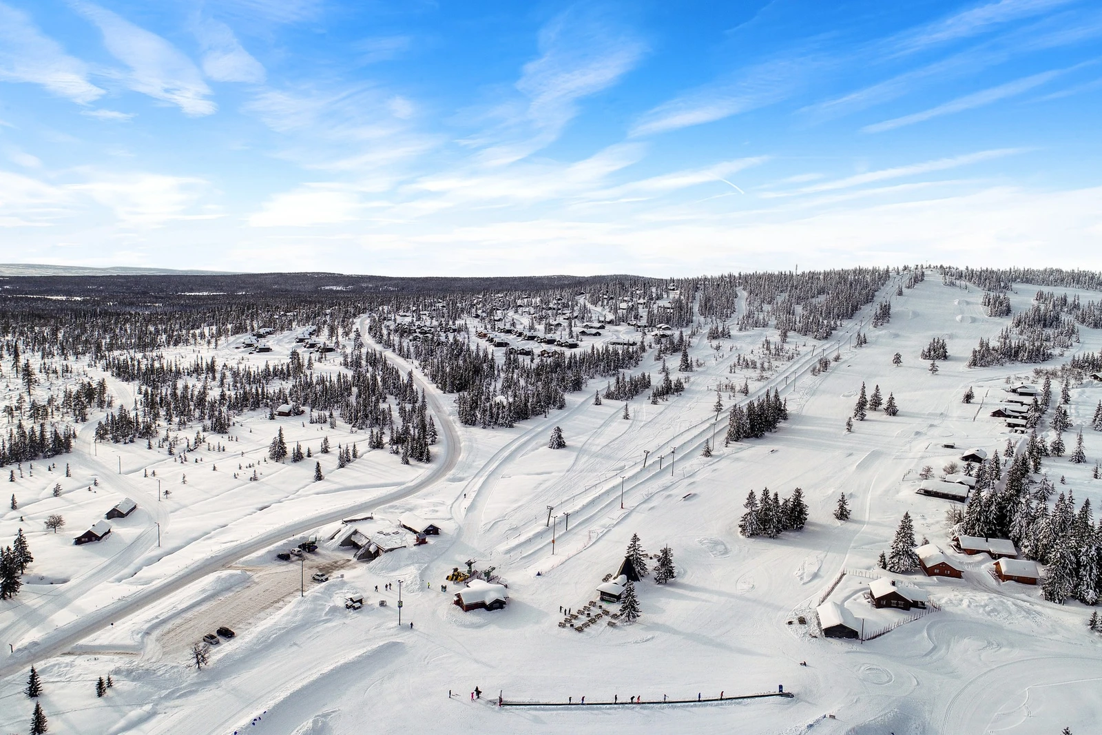 Budor Skitrekk finner du bare 700 meter unna - perfekt for familier som elsker alpint. Galleribilde