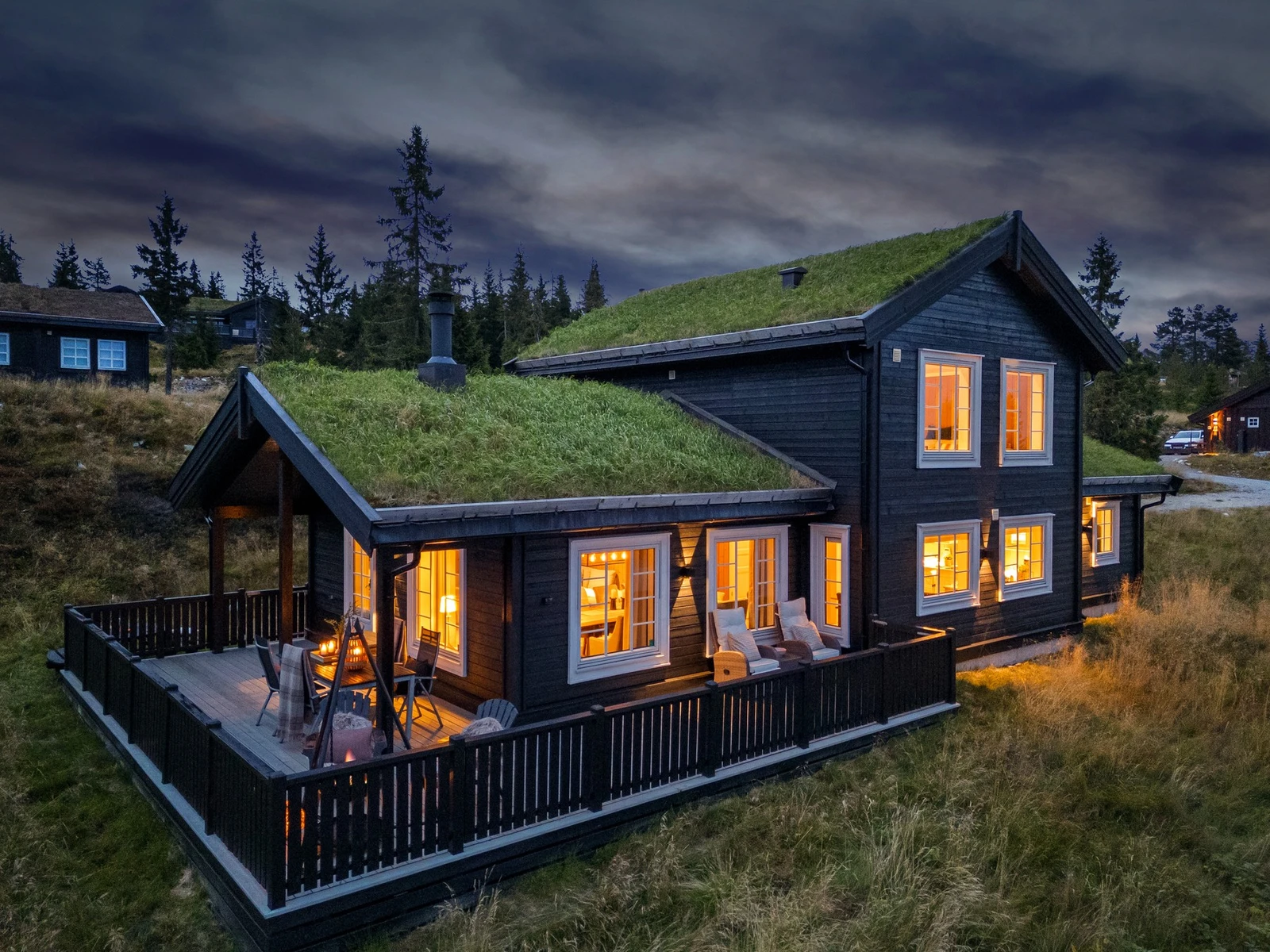 Hytta kan også fungere godt som utleiehytte. Galleribilde