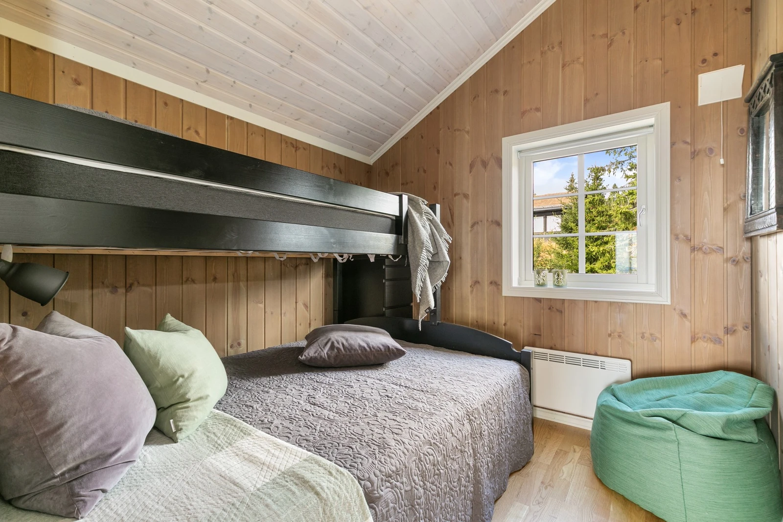 Etasjen har også to soverom. Galleribilde