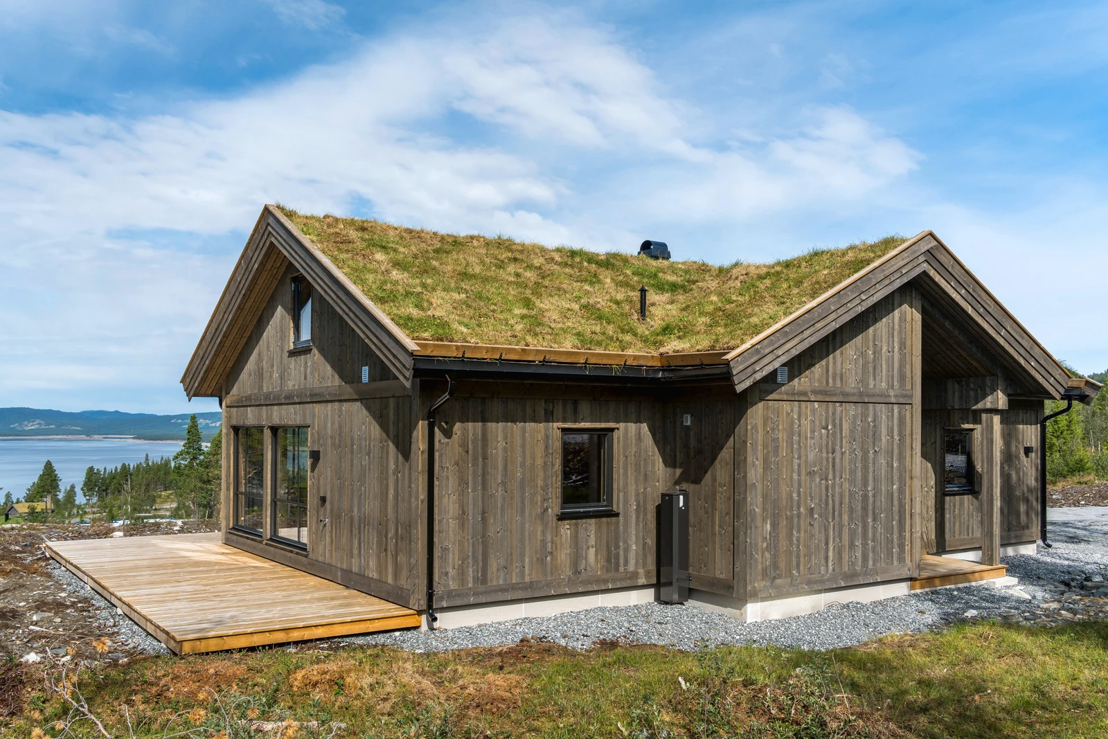 Her presenteres en innflytningsklar hytte i Langedraglia Sør Galleribilde