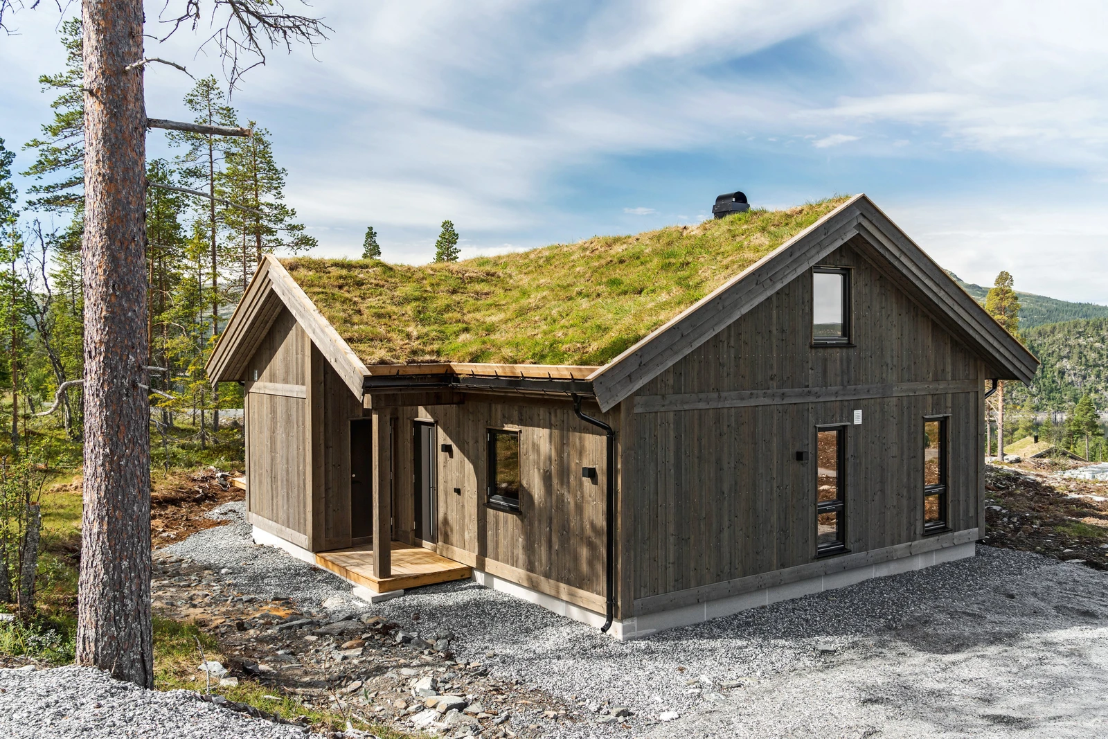 Tomten er stor på hele 1 235 kvm Galleribilde