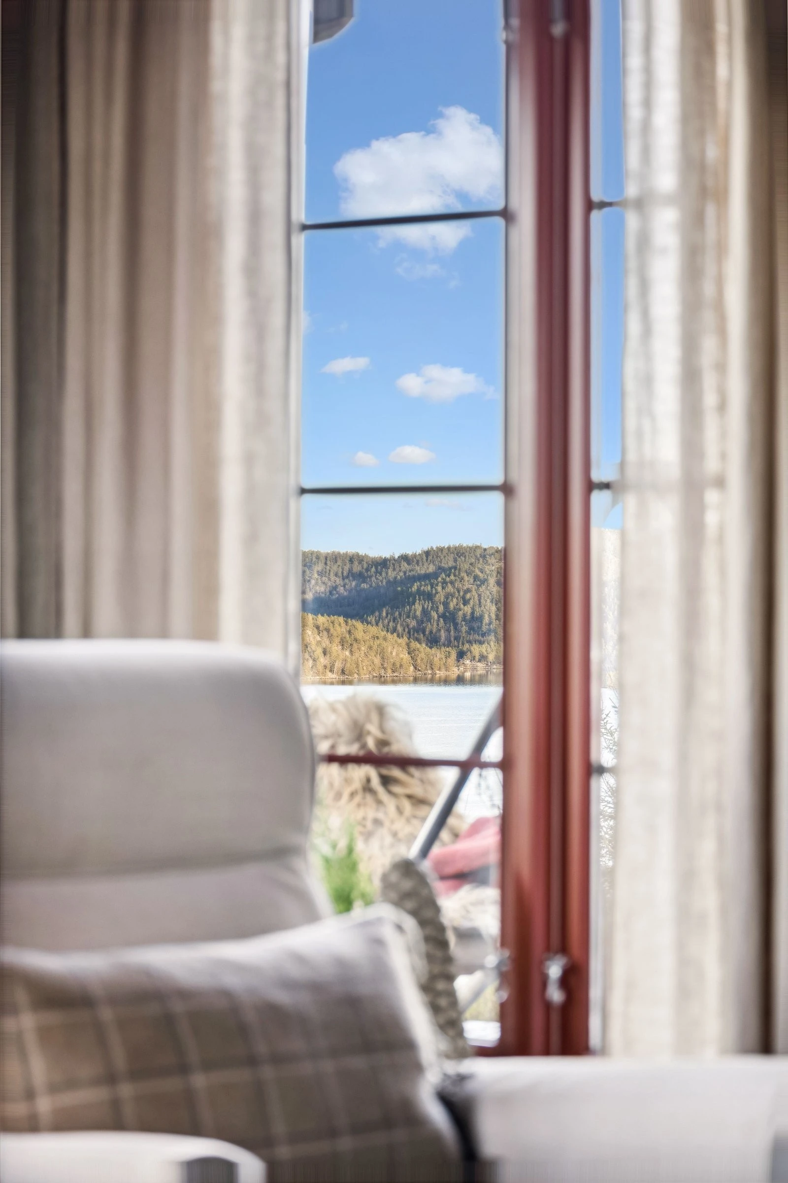 Utsikt fra stue Galleribilde