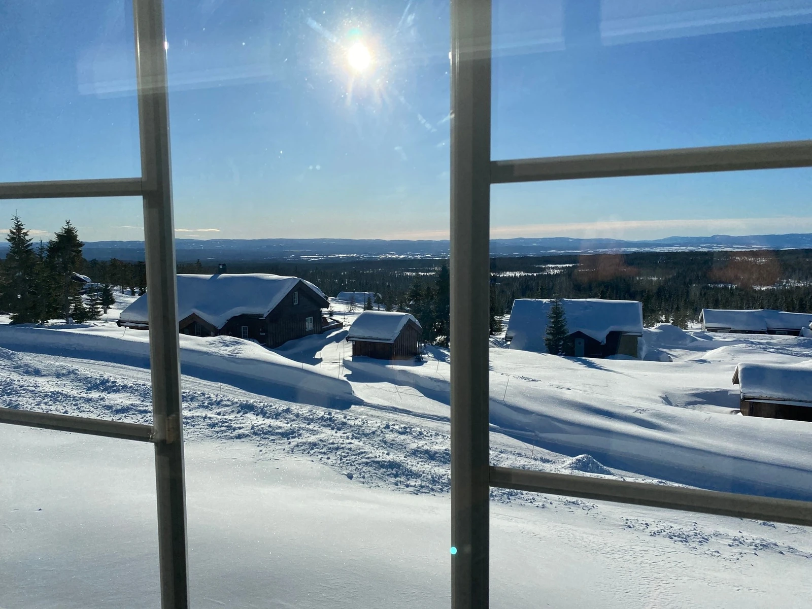 Selgers private bilde - Utsikten på vinteren er helt magisk. Galleribilde