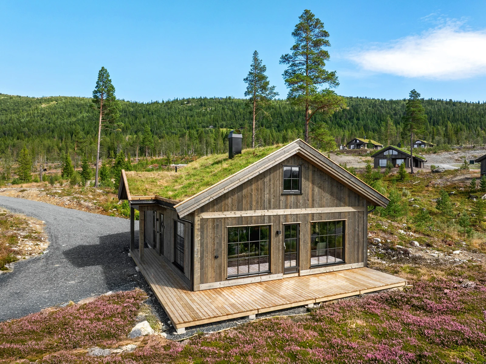 Hele 100m2 med gulvareal og på hemsen er det 1,89m takhøyde Galleribilde