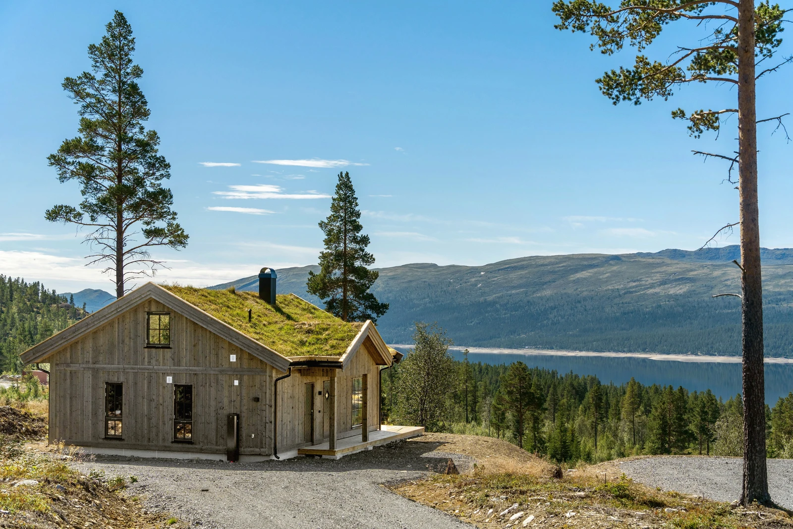 Her presenteres en lekker og helt ny hytte i Langedraglia Sør Galleribilde