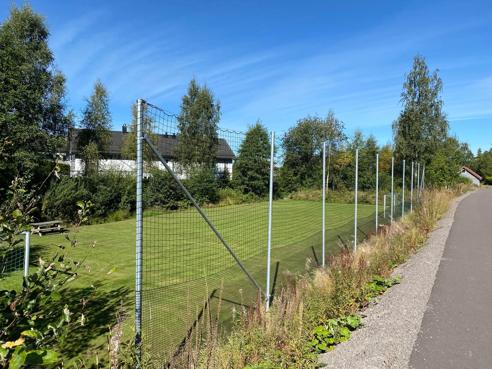 Fotballbane i tilknytning til feltet Galleribilde