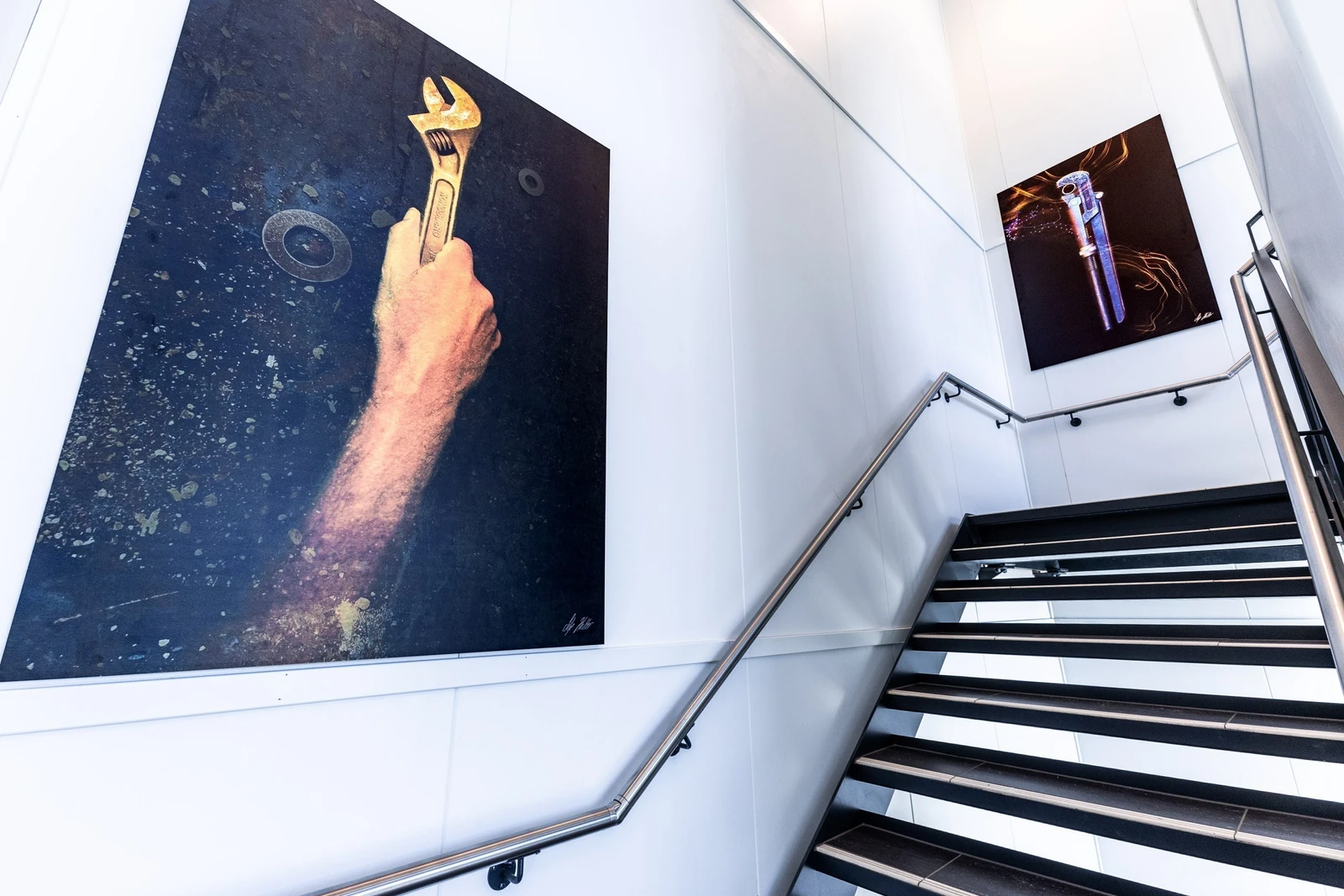 Lyse moderne fellesarealer. Galleribilde