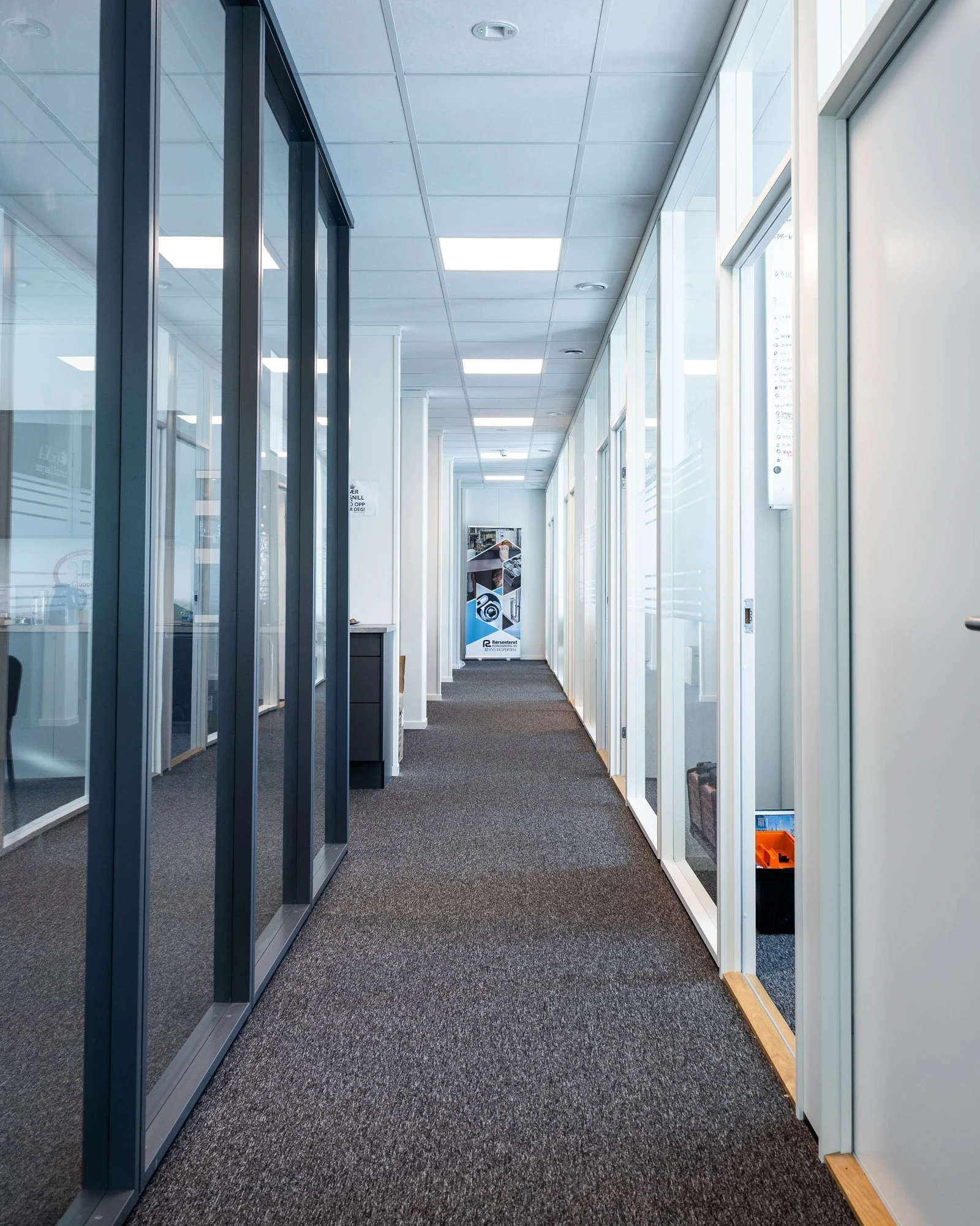 God standard på kontorlokalene. Galleribilde