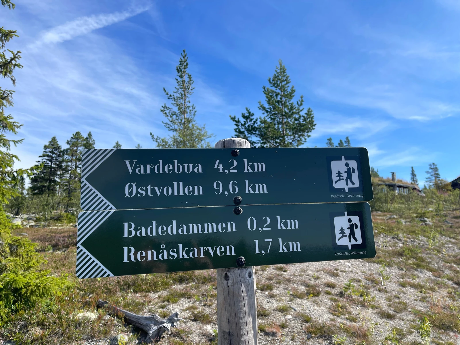 Det er svært gode turmuligheter i området igjennom hele året Galleribilde