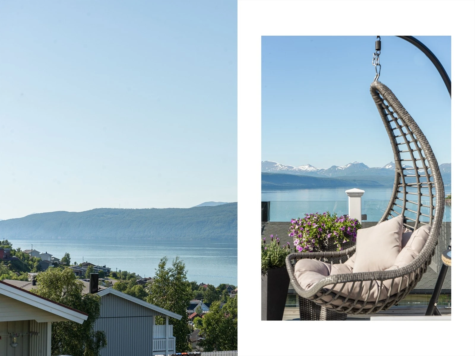 Utsikt fra veranda Galleribilde