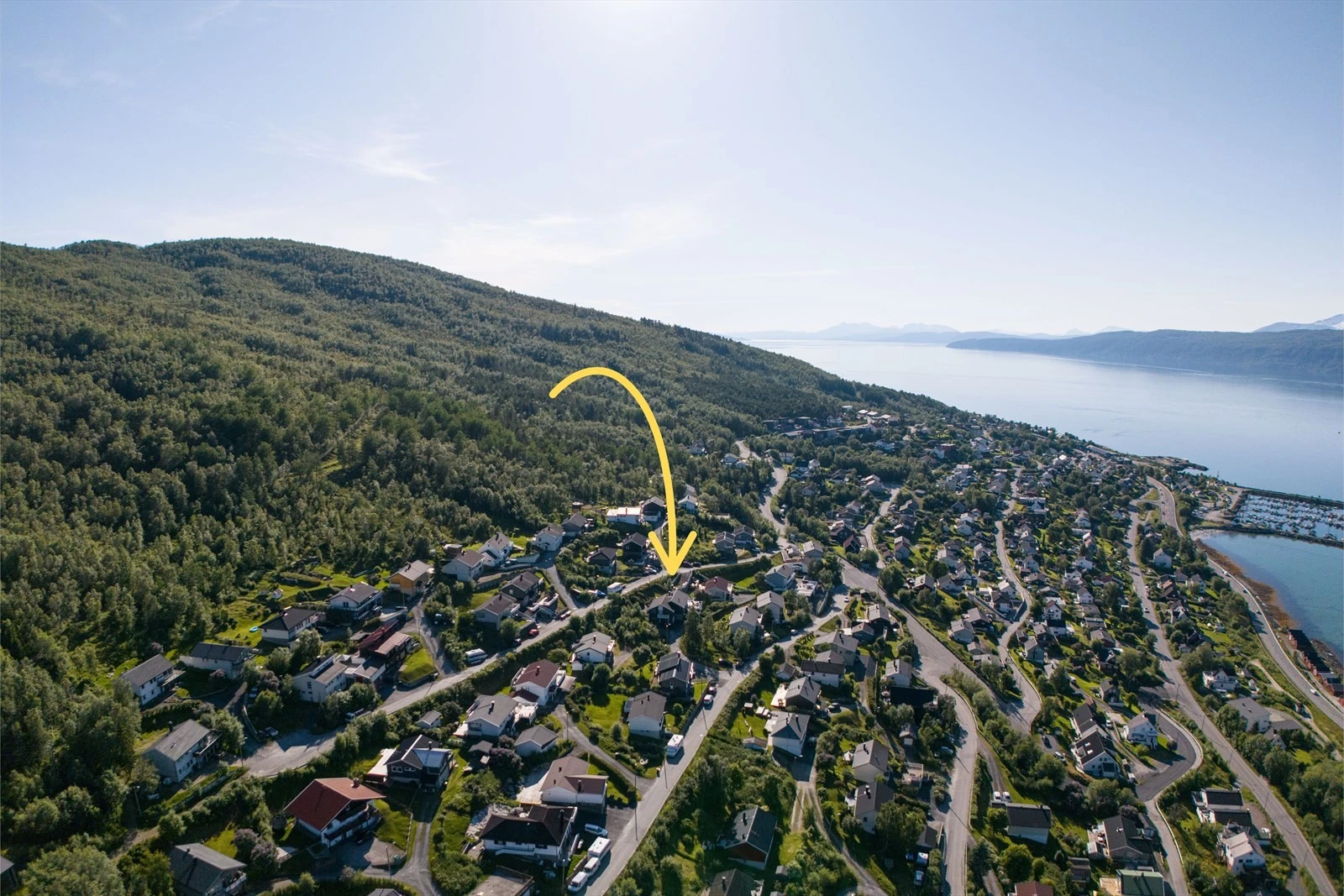 Enebolig med kort vei til skog og mark i et flott nabolag på Ankenes Galleribilde