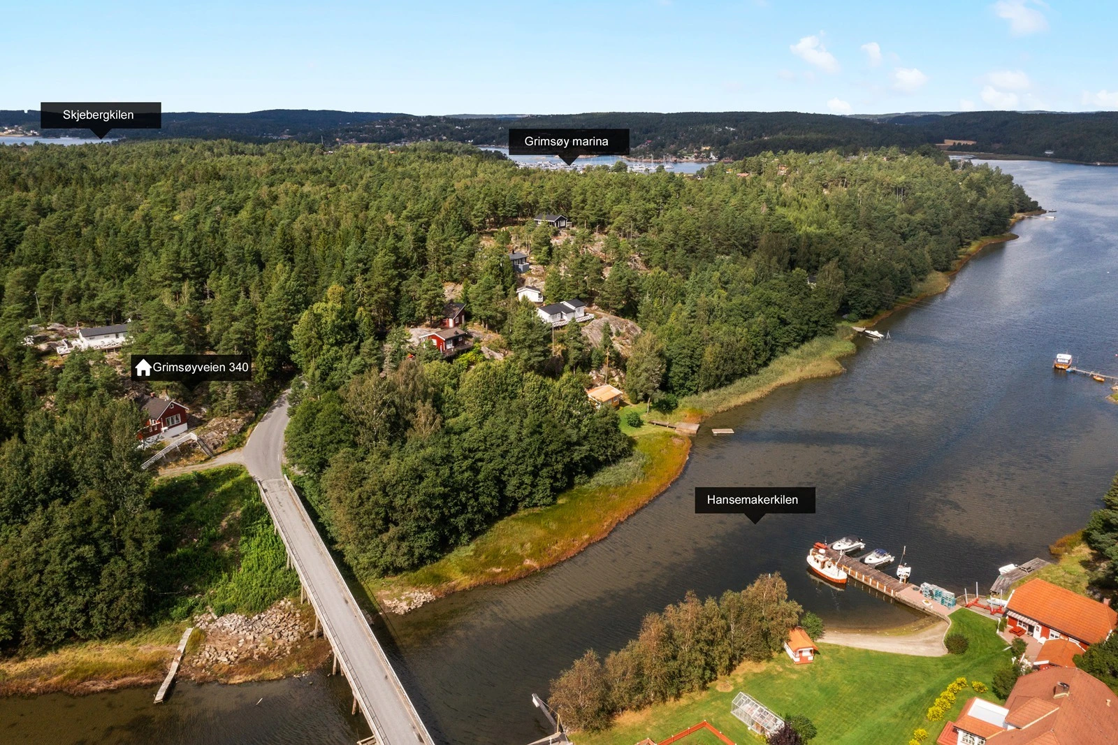 Oversiktsbilde med stedsbenevnelse Galleribilde