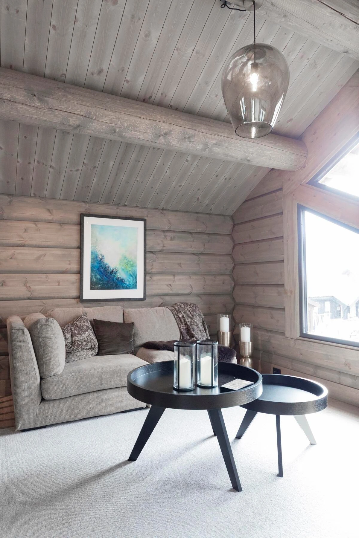 Lekker loftstue!
Foto fra Andor visningshytte på Hellerudsletta Galleribilde