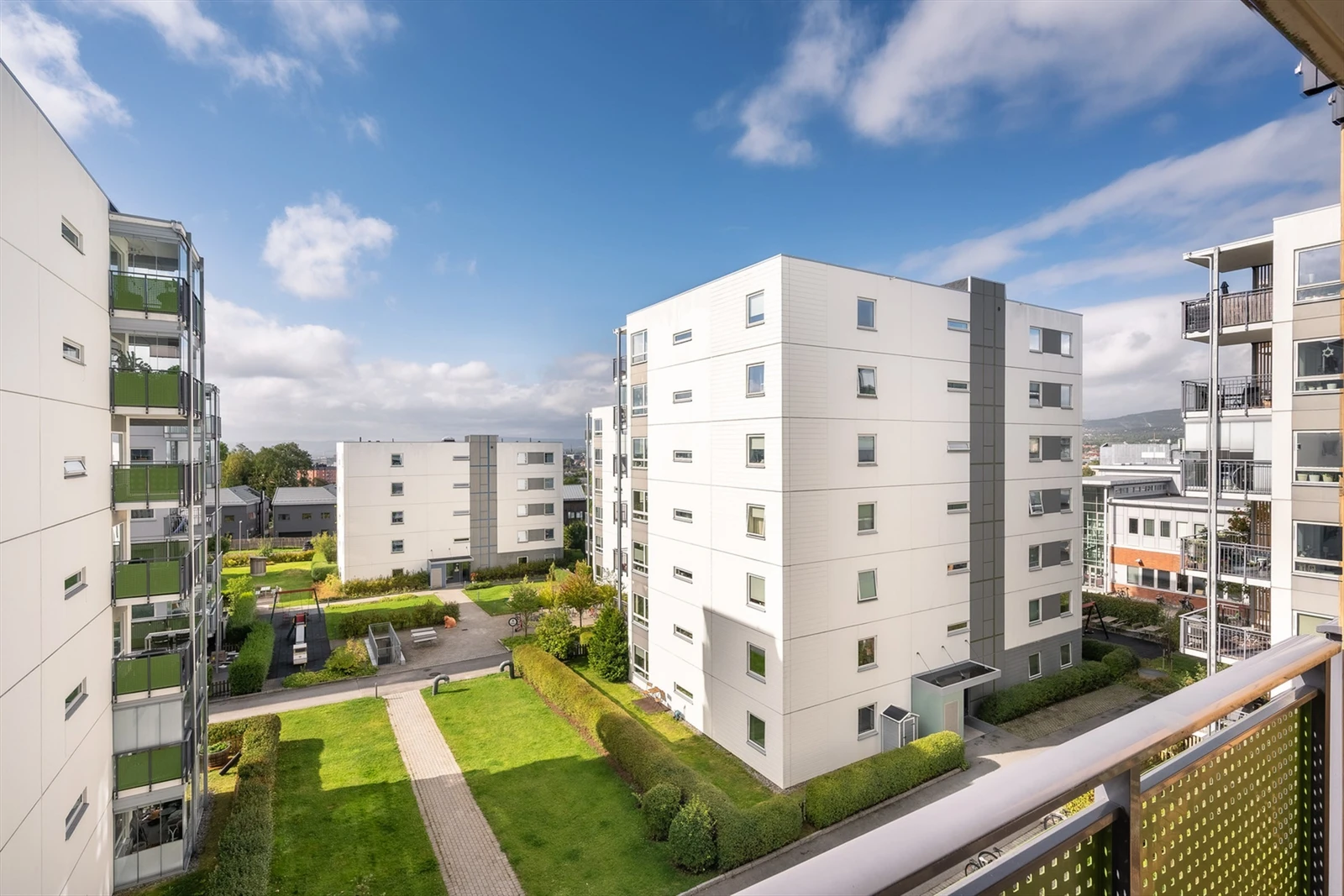 God intern beliggenhet på feltet. Galleribilde