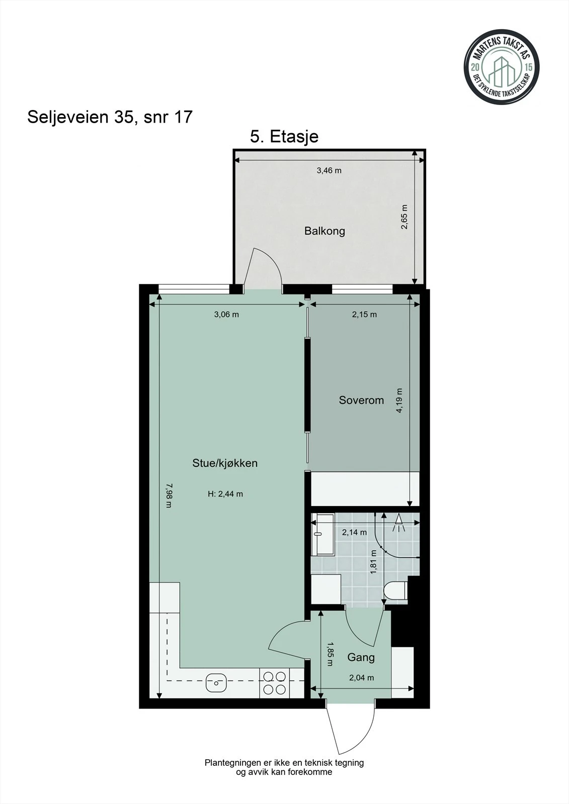 Plantegning. Galleribilde
