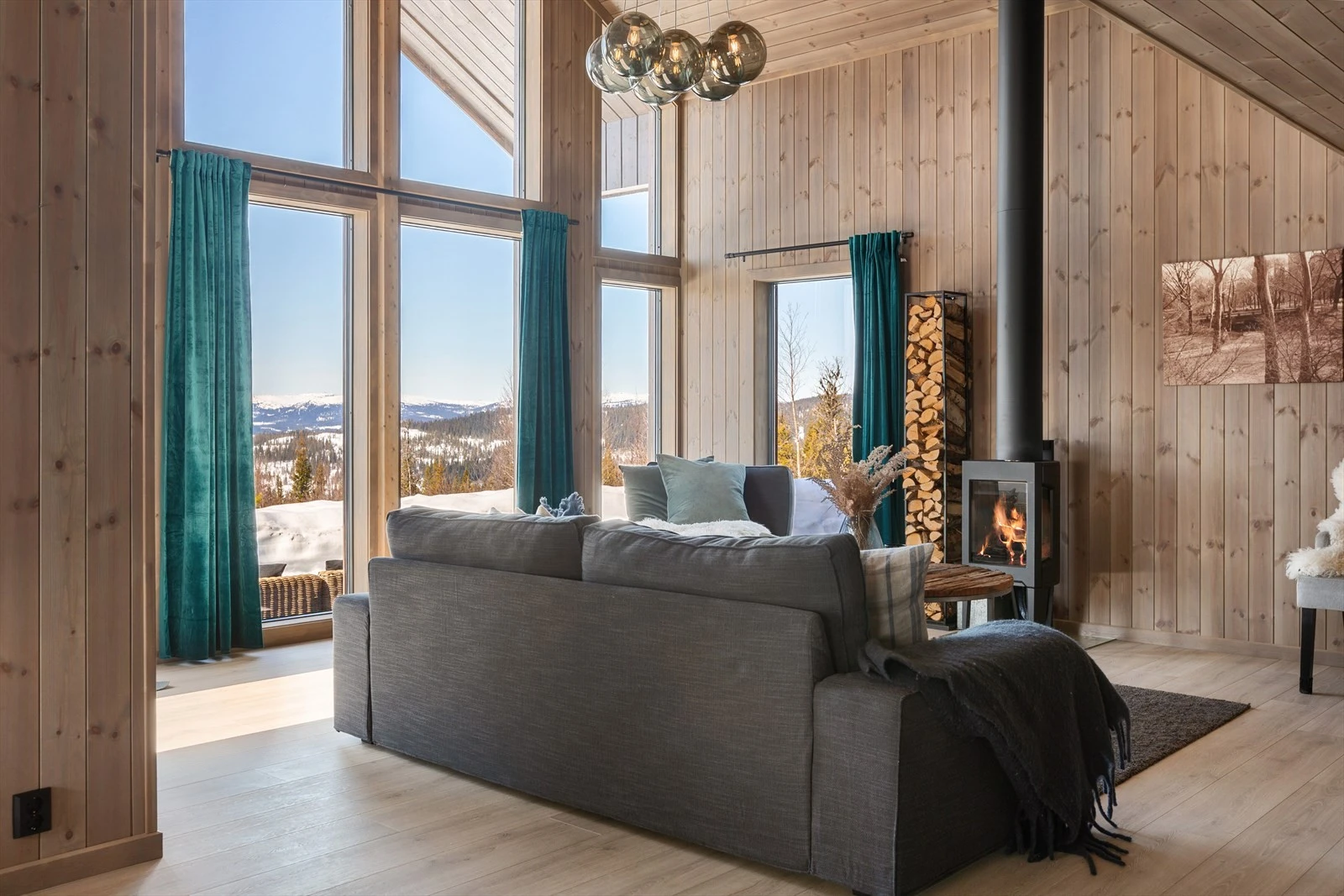 Her får man virkelig følelsen av å sitte ute Galleribilde