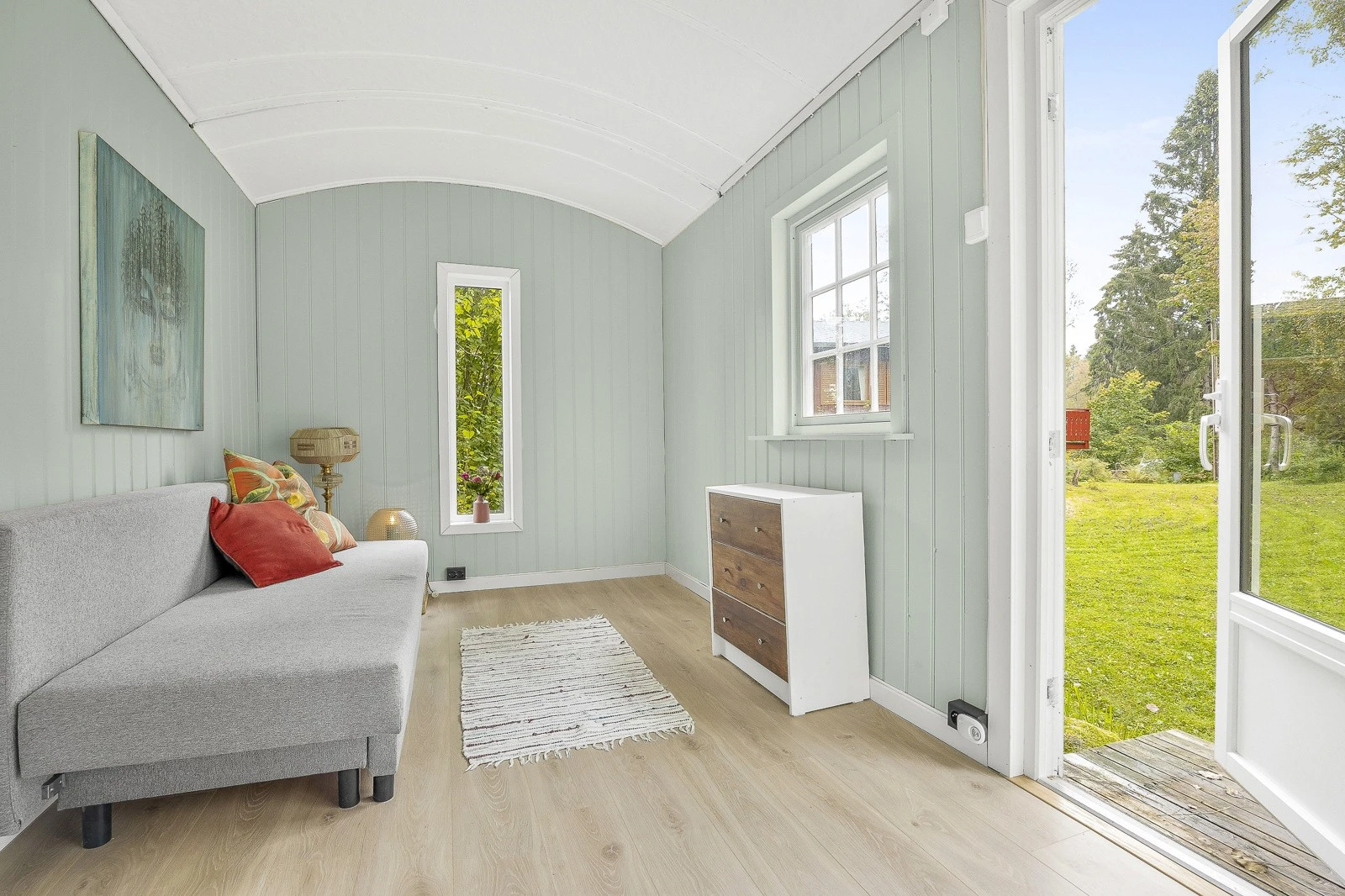 Koselig anneks med stue og soverom. Galleribilde