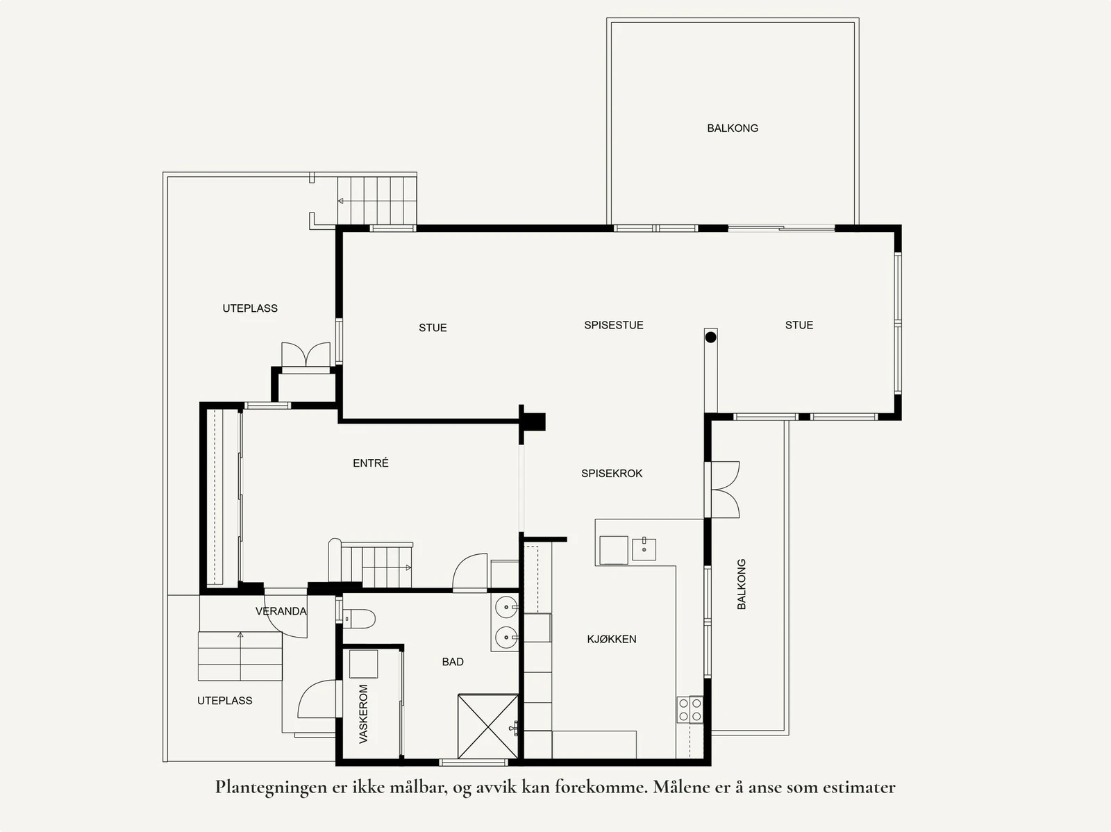 Plantegning 2. etg. Galleribilde