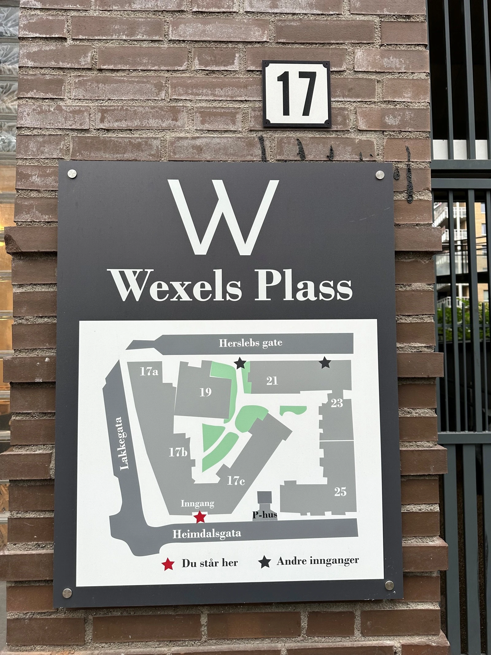 Oversikt Wexels Plass Galleribilde